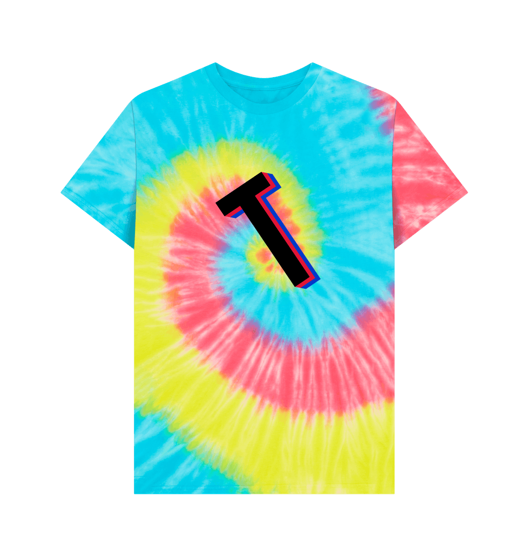 Tie Dye Organic Cotton Men's T-Shirt T