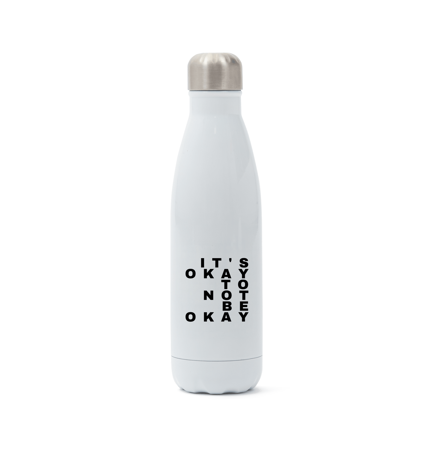 White Water Bottle Front