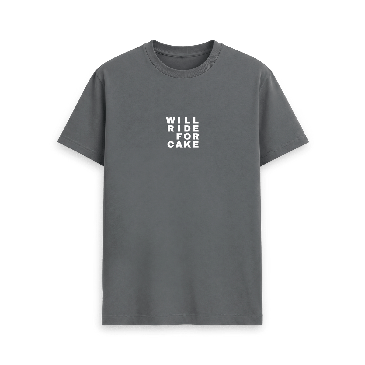 Slate Grey Printed T-shirt Front