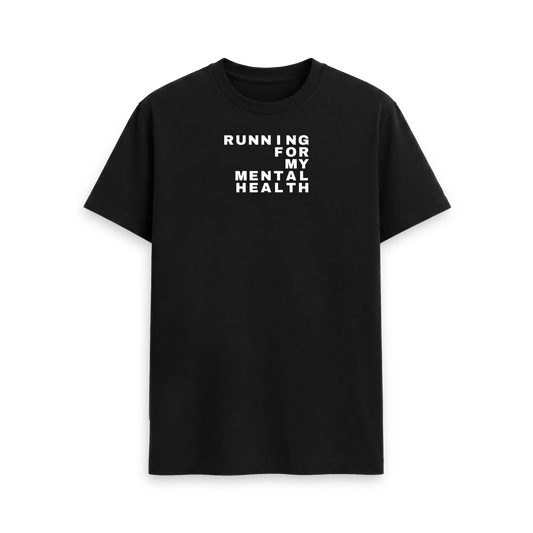Black Printed T-shirt Front