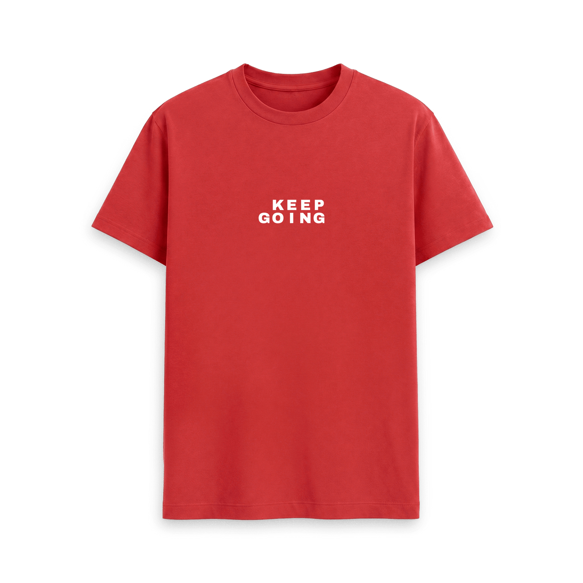 Red Printed T-shirt Front
