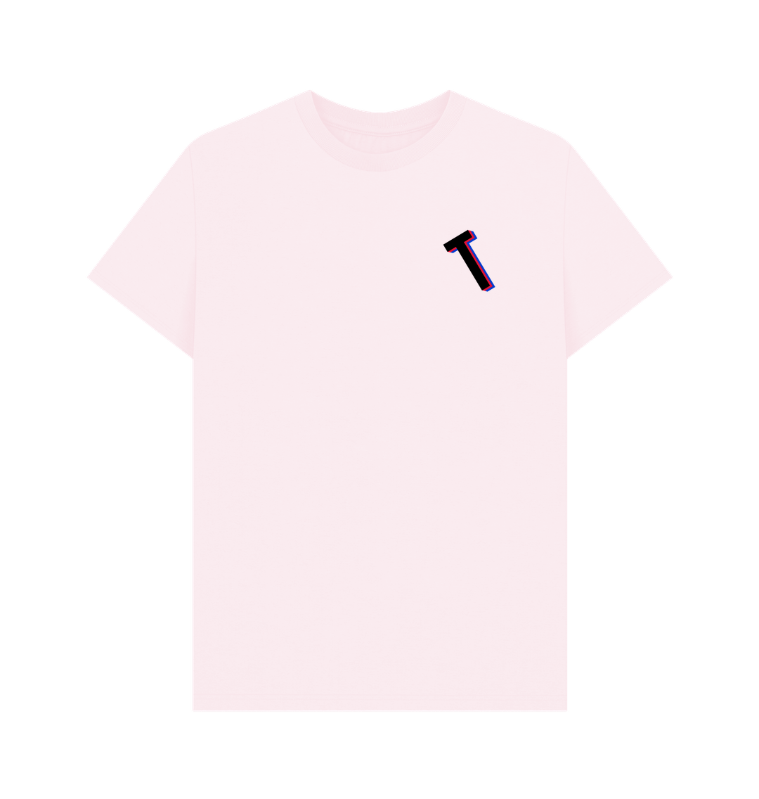 Pink Organic Cotton Men's T-Shirt T Mini