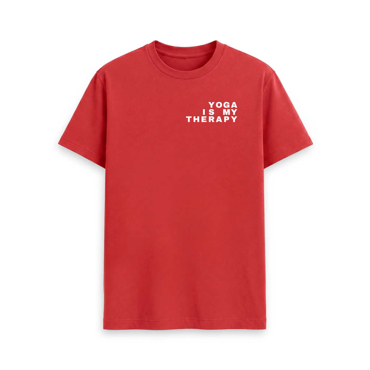 Red Printed T-shirt Front