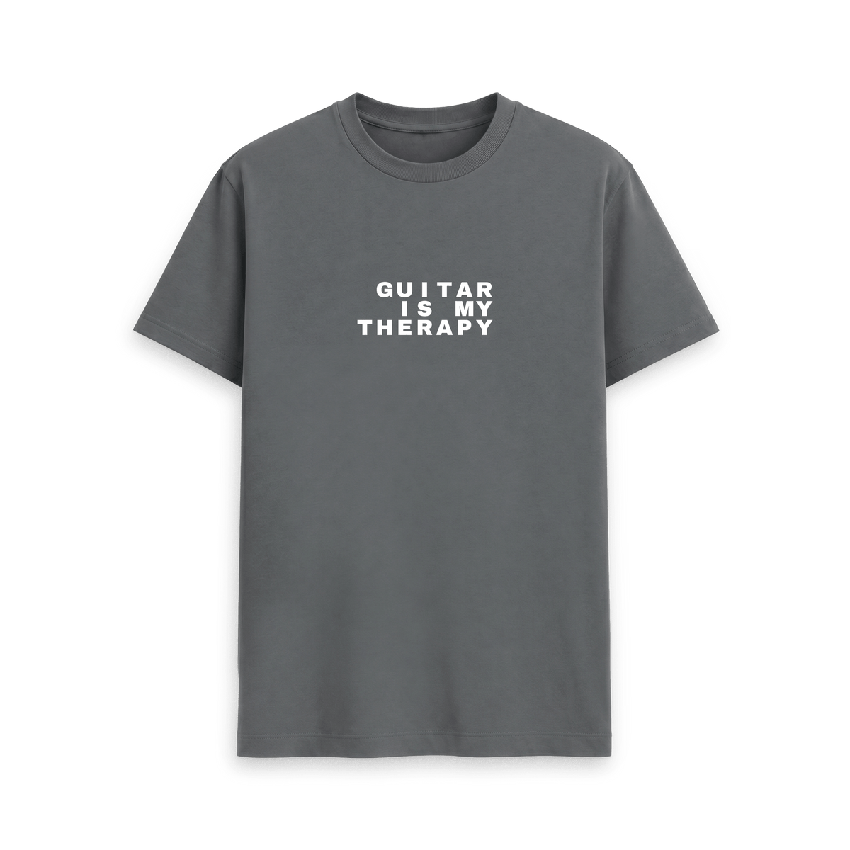 Slate Grey Printed T-shirt Front