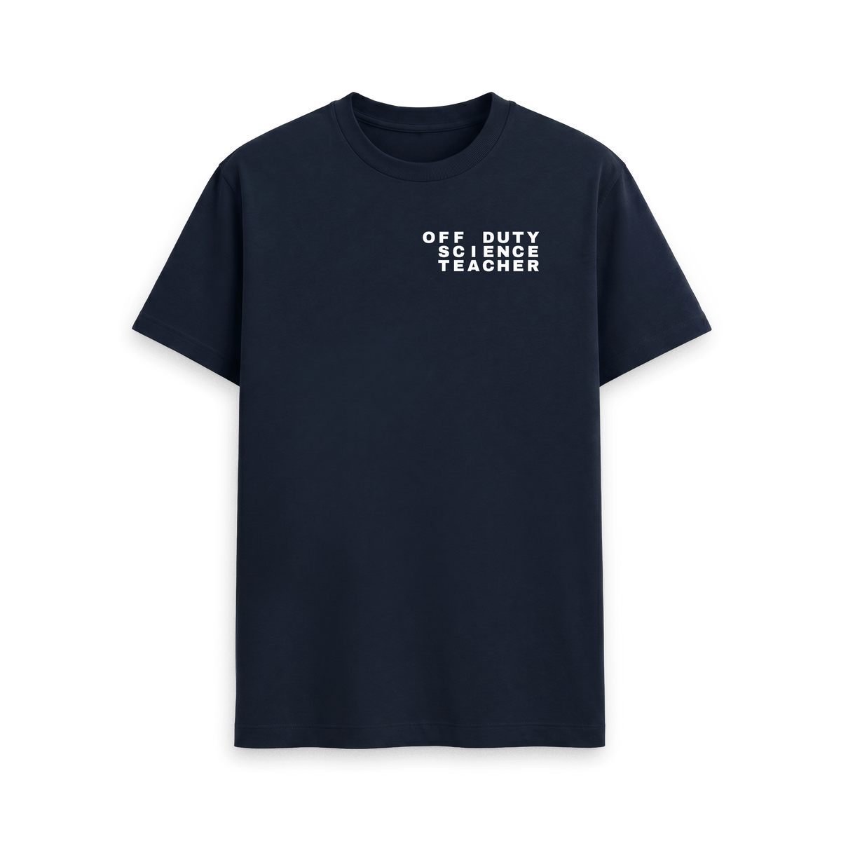 Navy Blue Printed T-shirt Front