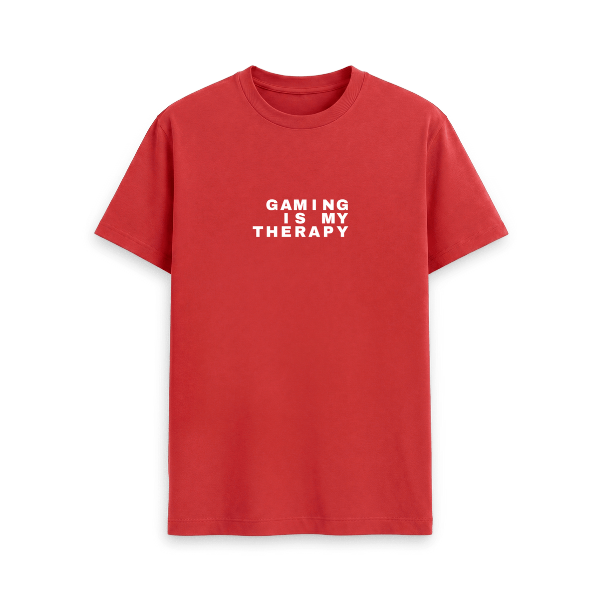 Red Printed T-shirt Front
