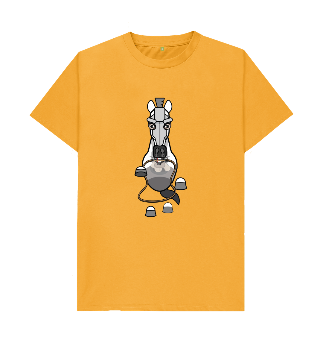 Mustard Organic Cotton Men's T-Shirt Warhorse