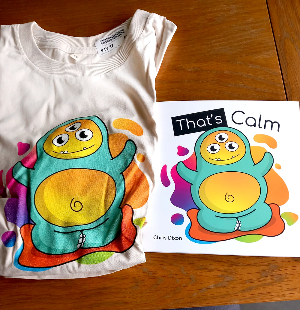 That's Calm Book and T-Shirt Bundle