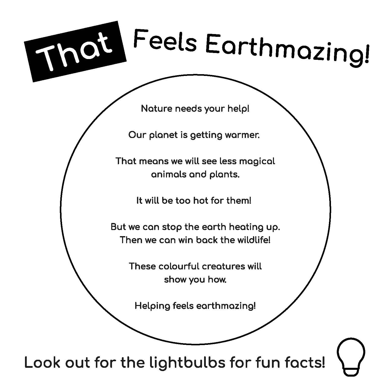 That Feels Earthmazing Environmental Colouring Sheets Digital Download