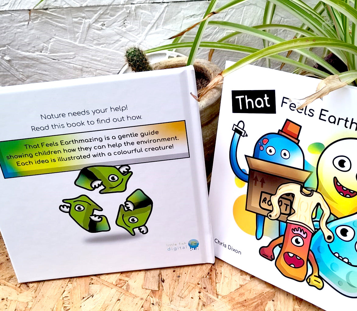 That Feels Earthmazing Children's Climate Change Empowerment Book Softcover UK Version - Premium Colour
