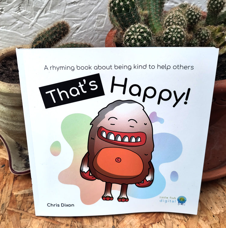 That's Happy youth emotional support softcover book about kindness