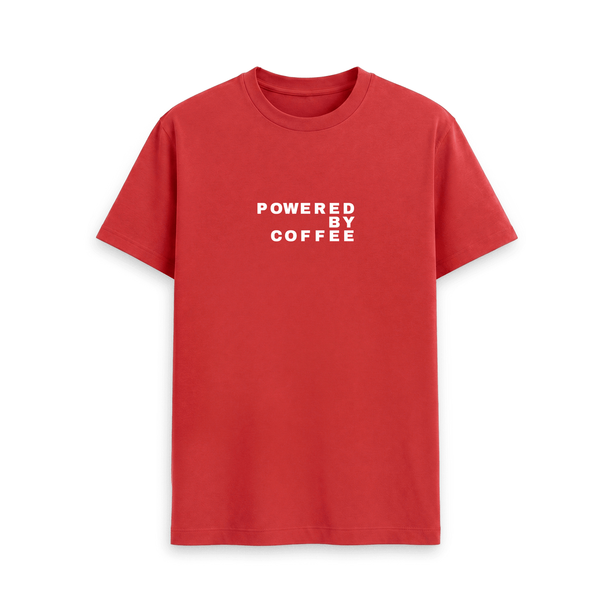 Red Printed T-shirt Front