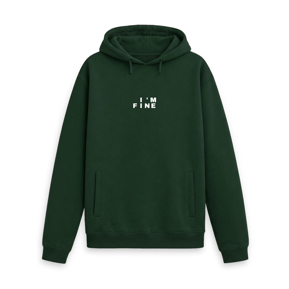 Evergreen Printed Hoody Front