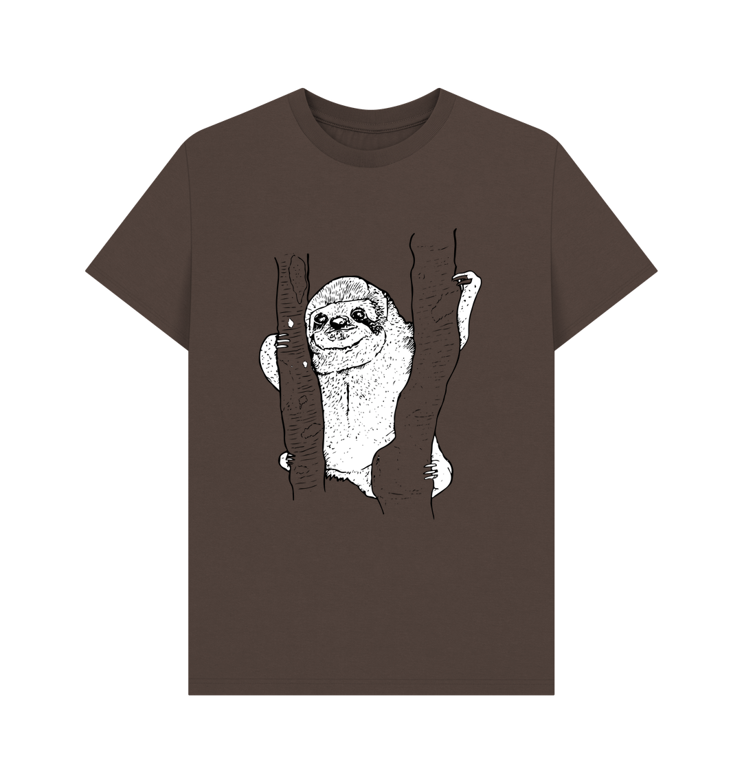 Chocolate Sloth Men's Organic Cotton T-Shirt