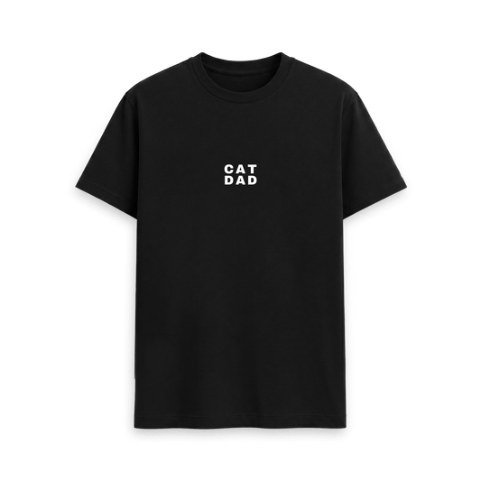 Black Printed T-shirt Front