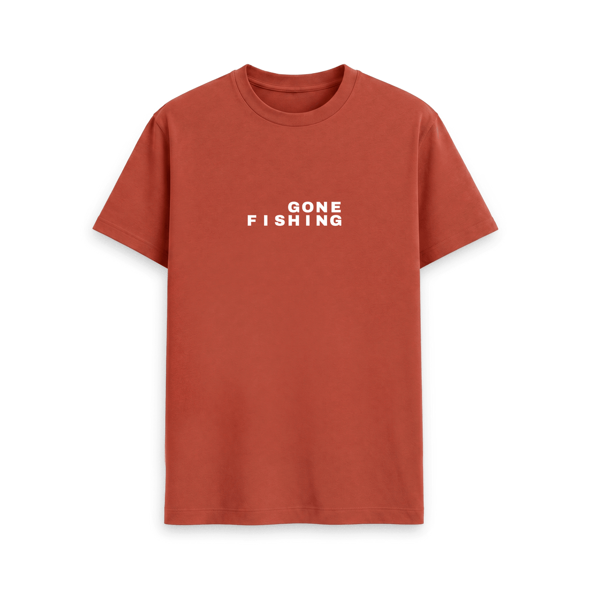Rust Printed T-shirt Front