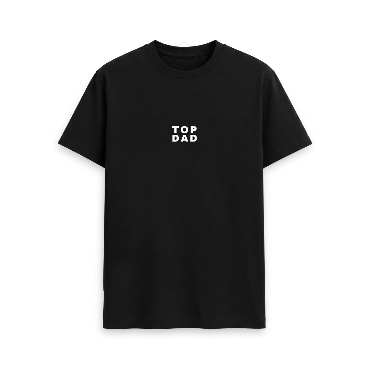 Black Printed T-shirt Front