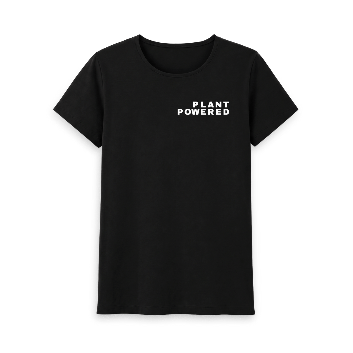 Black Printed T-shirt Front