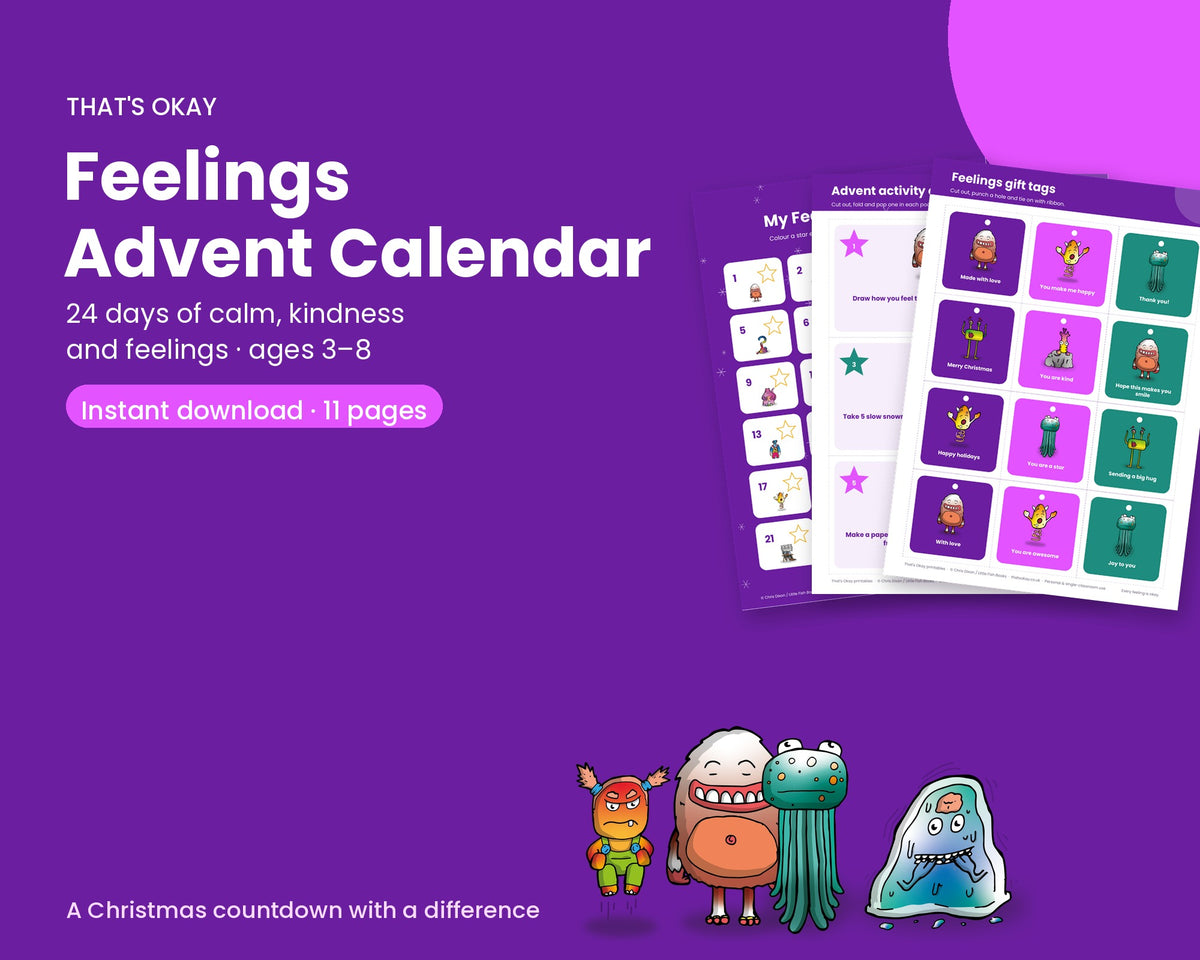 Feelings Advent Calendar (Printable PDF Download)