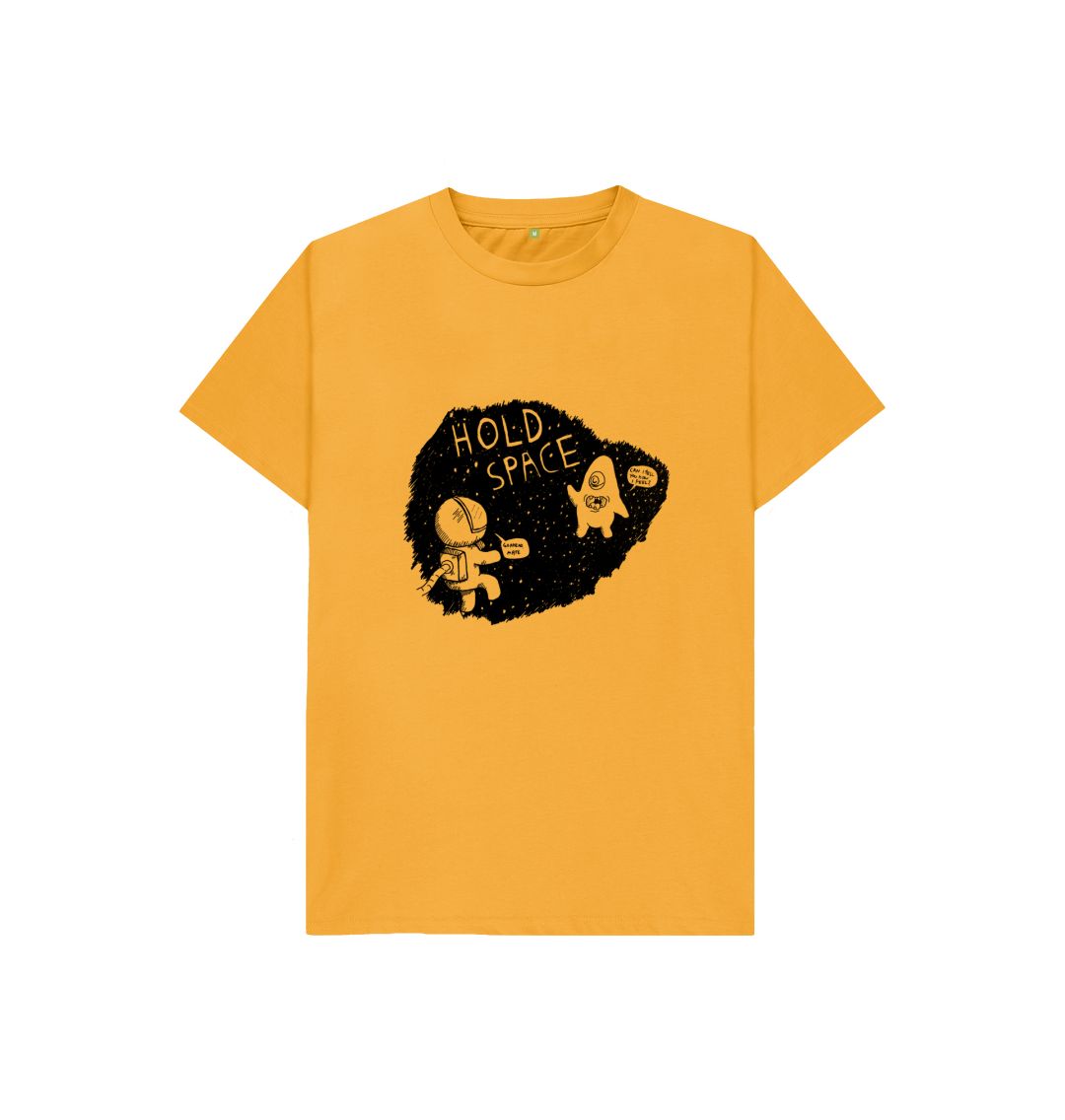 Mustard Hold Space Organic Children's T-Shirt