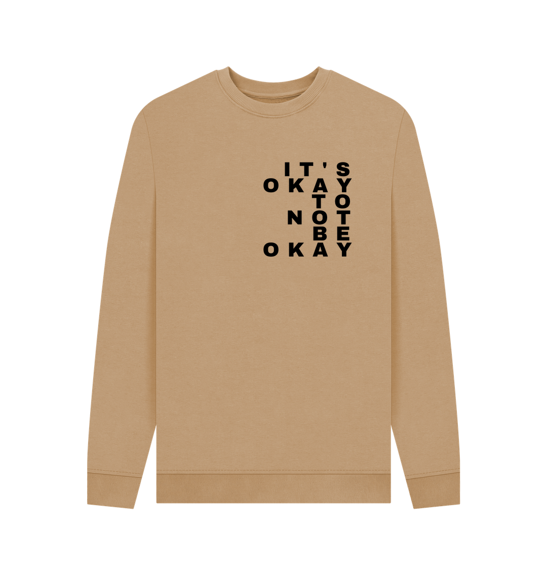 Sand Printed Sweater Front