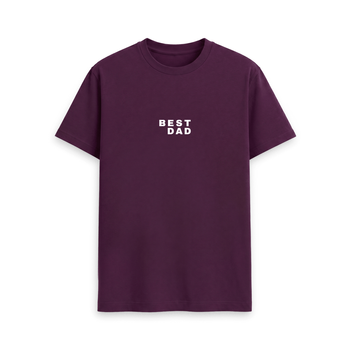 Purple Printed T-shirt Front