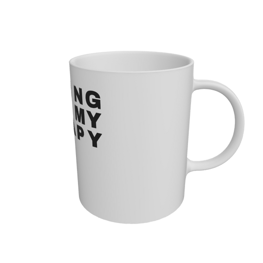 White Mug Front
