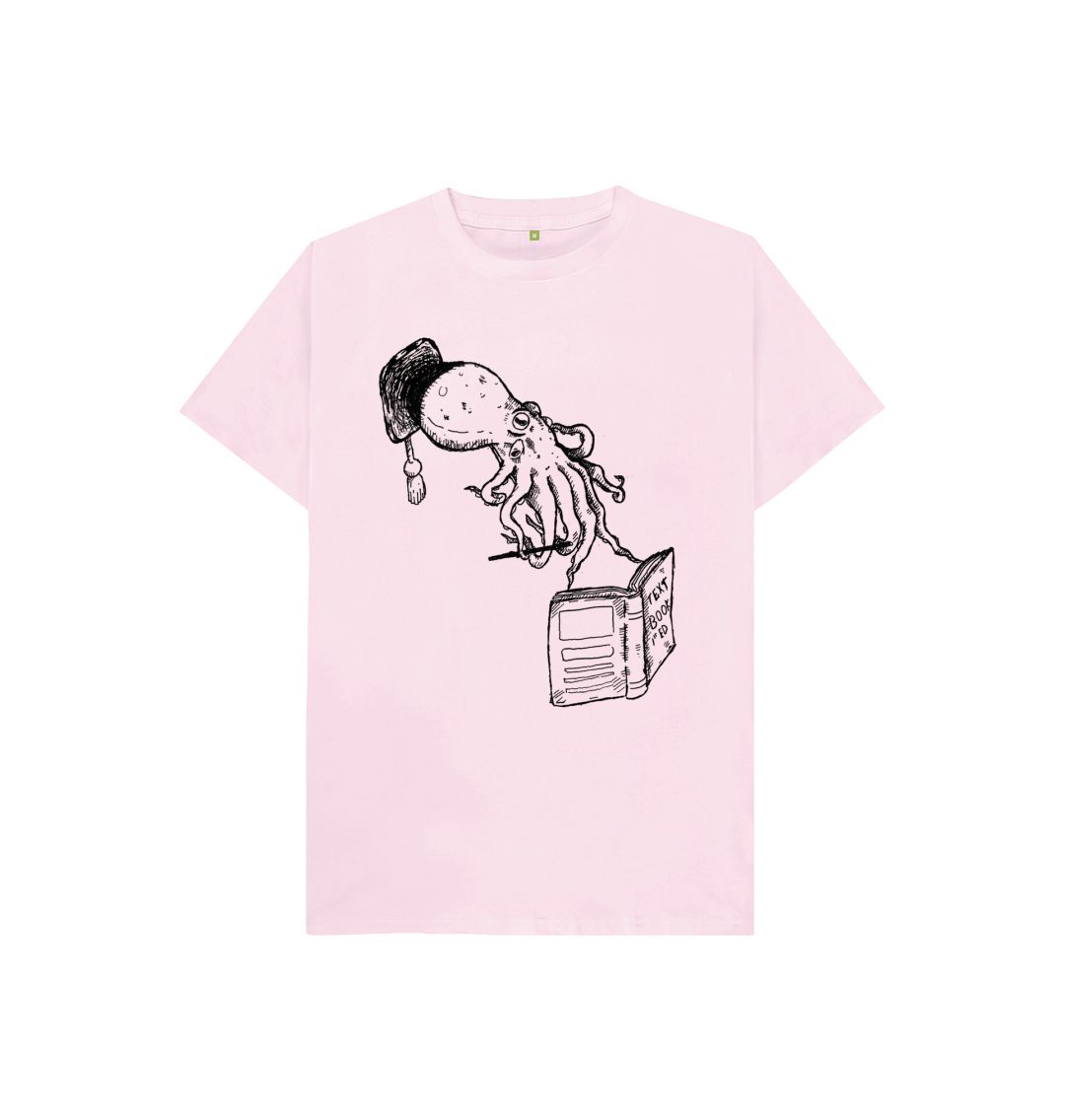 Pink Octopus Organic Children's T-Shirt