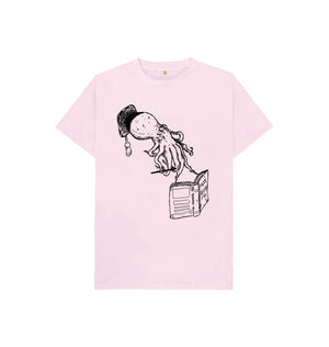 Pink Octopus Organic Children's T-Shirt