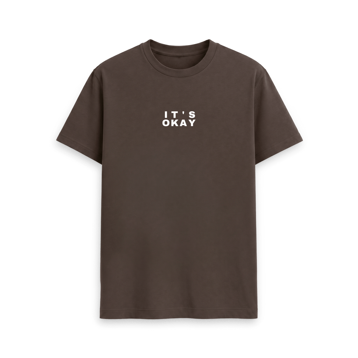 Chocolate Printed T-shirt Front