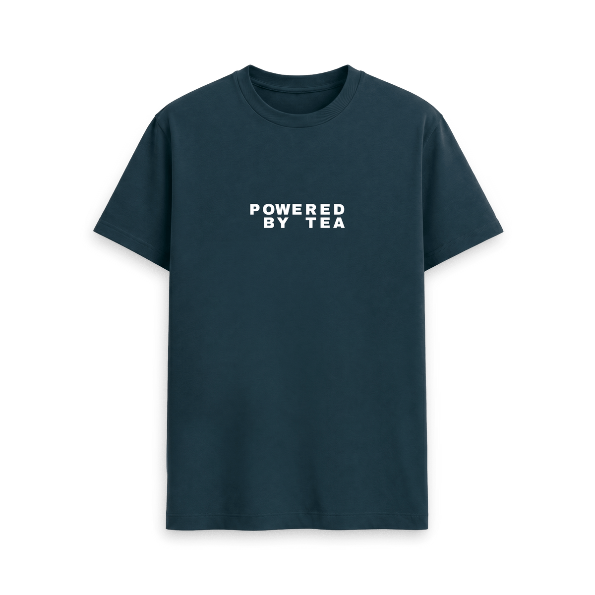 Denim Blue Printed T-shirt Front
