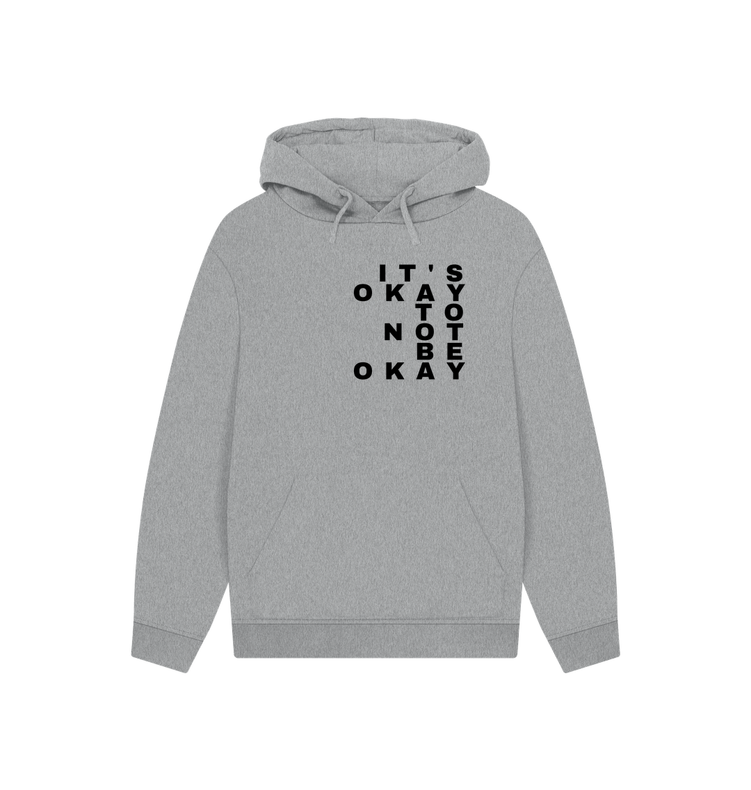 Athletic Grey Printed Hoody Front