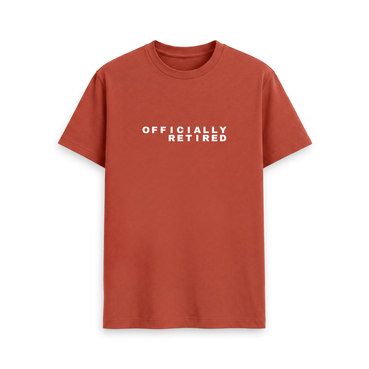 Rust Printed T-shirt Front