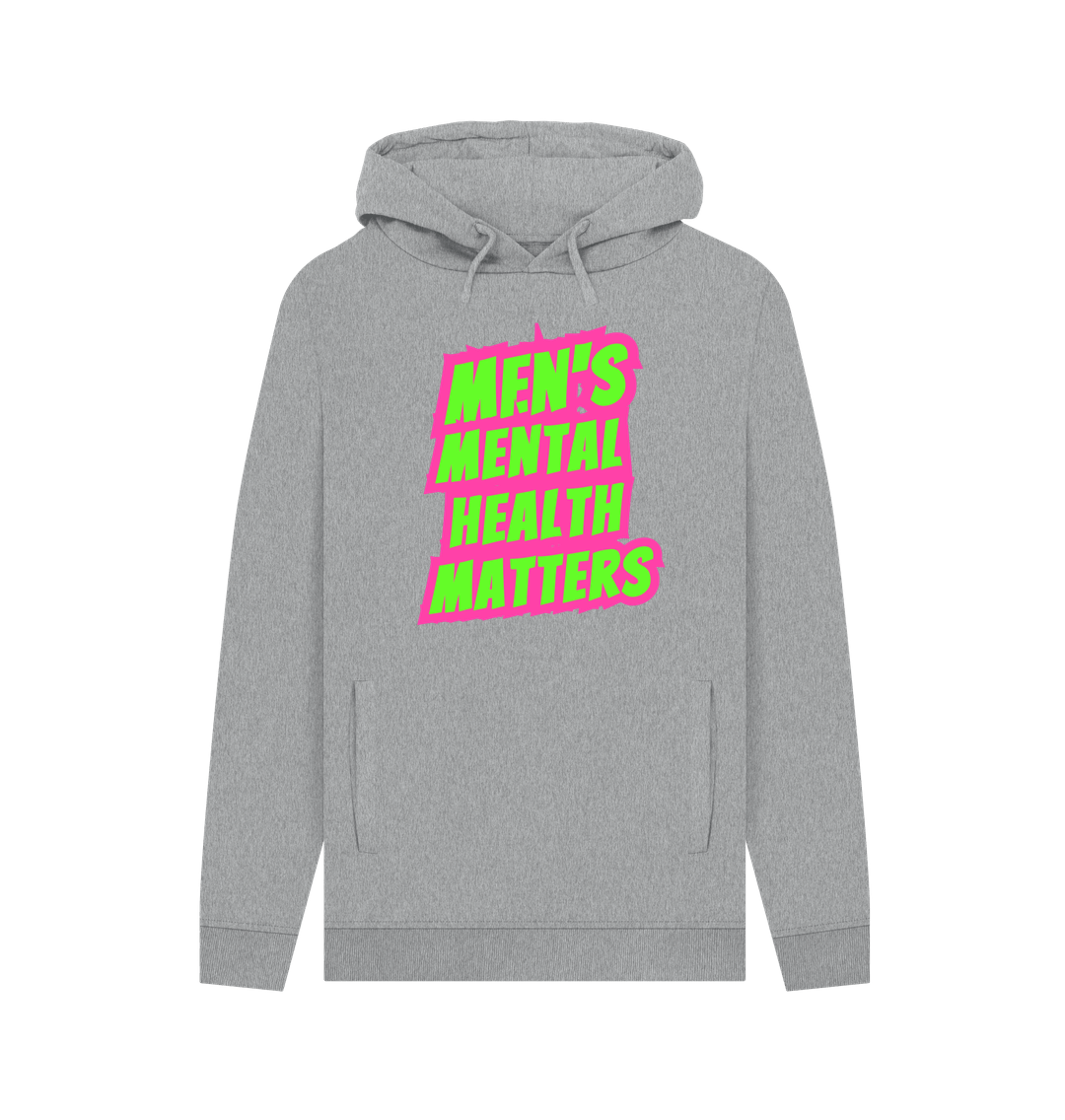 Light Heather Printed Hoody Front