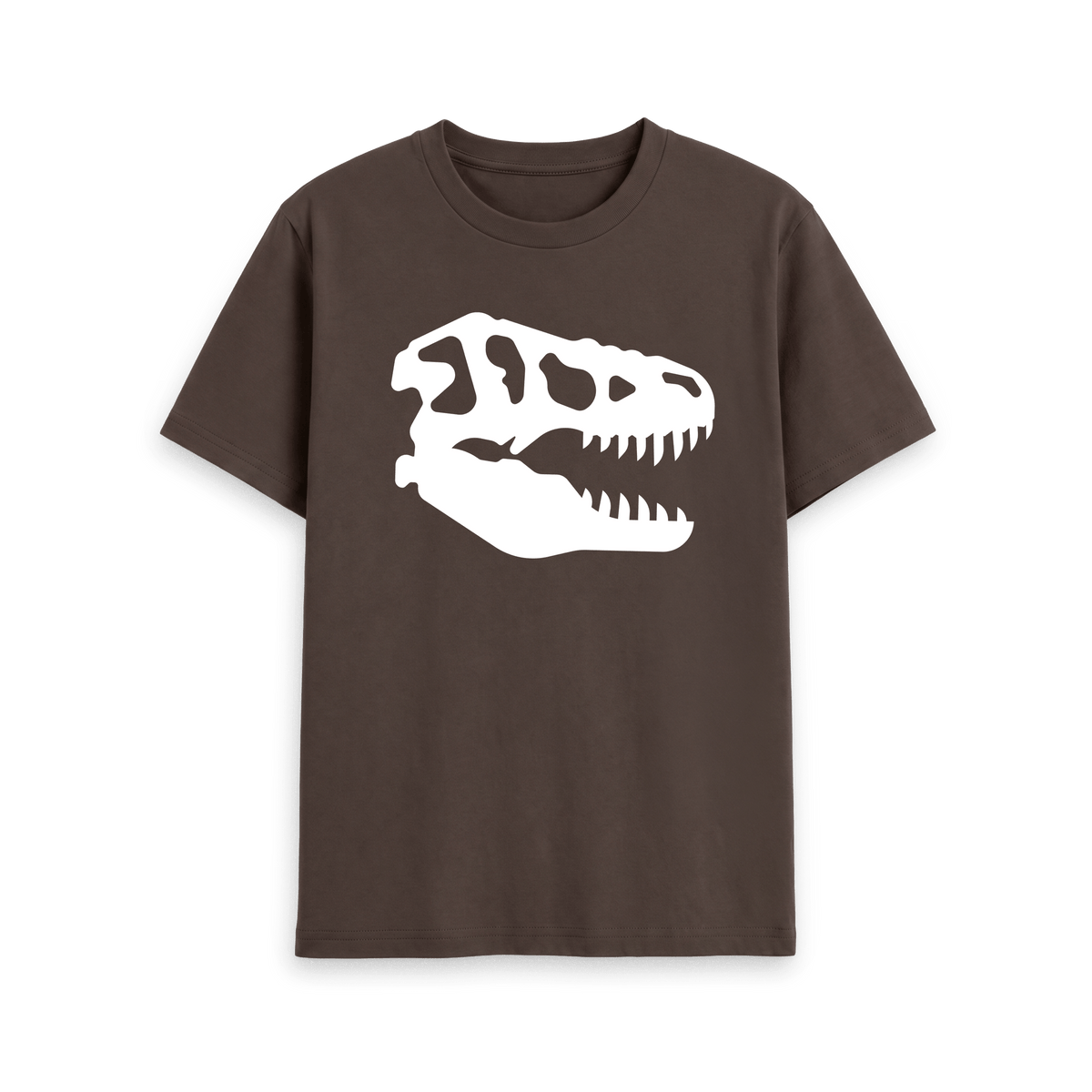Chocolate Printed T-shirt Front