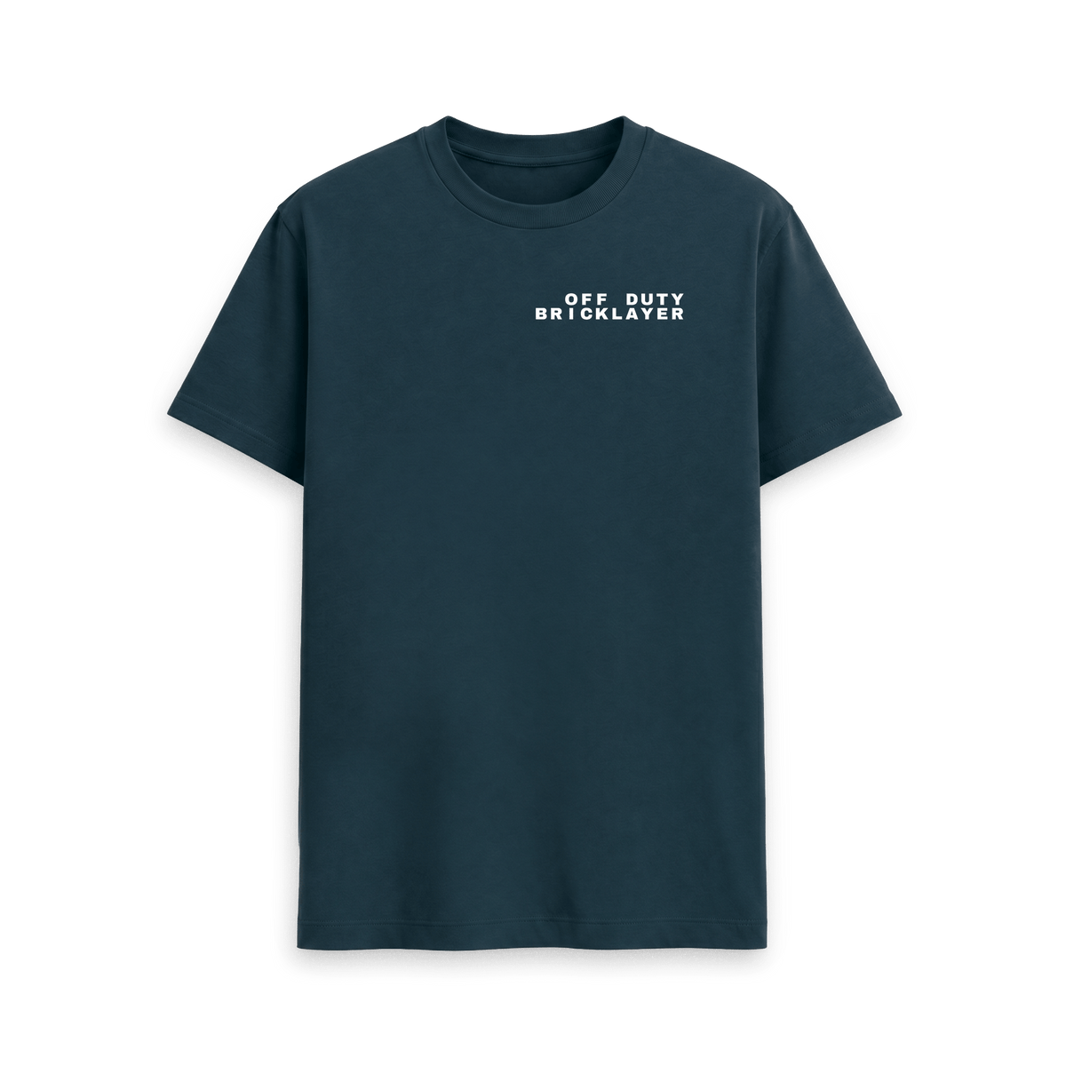 Denim Blue Printed T-shirt Front