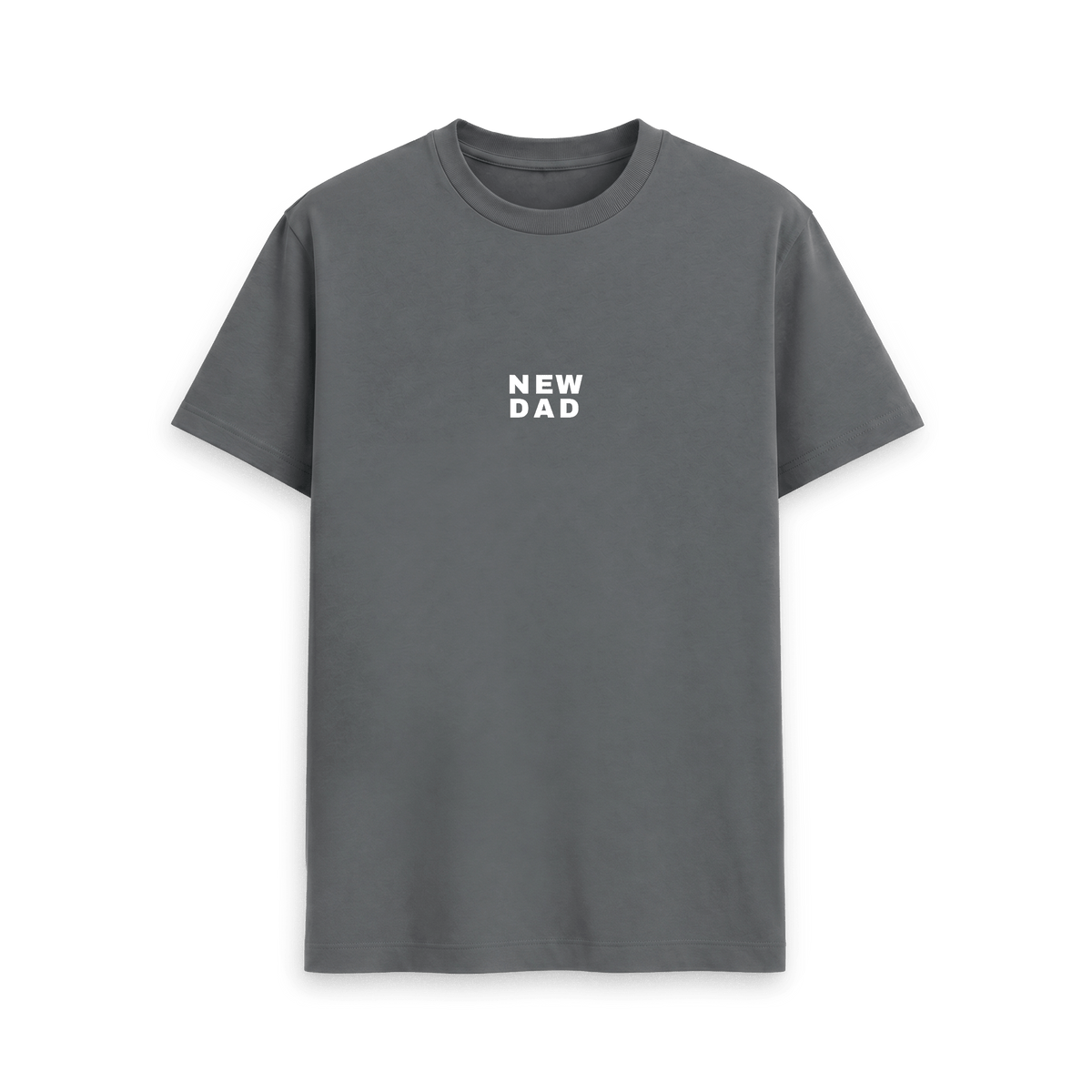 Slate Grey Printed T-shirt Front