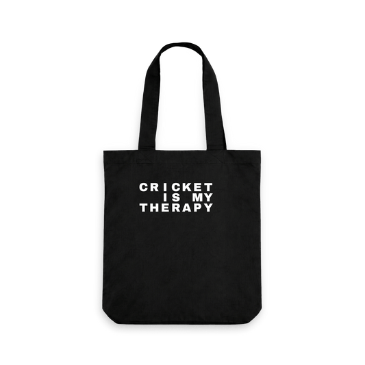 Black Printed Bag Front