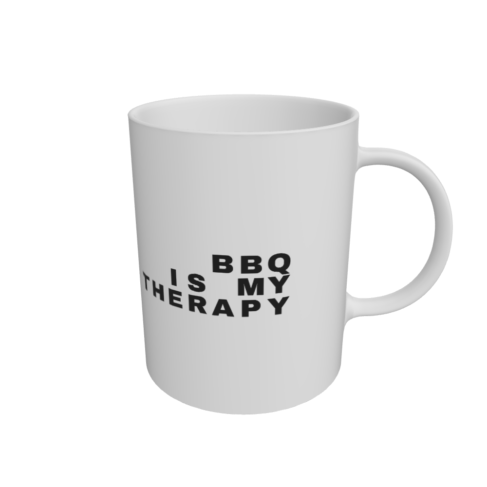 White Mug Front