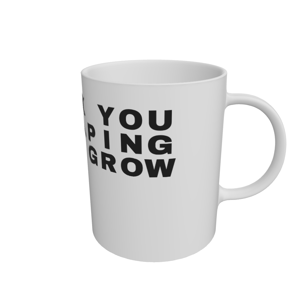 White Mug Front