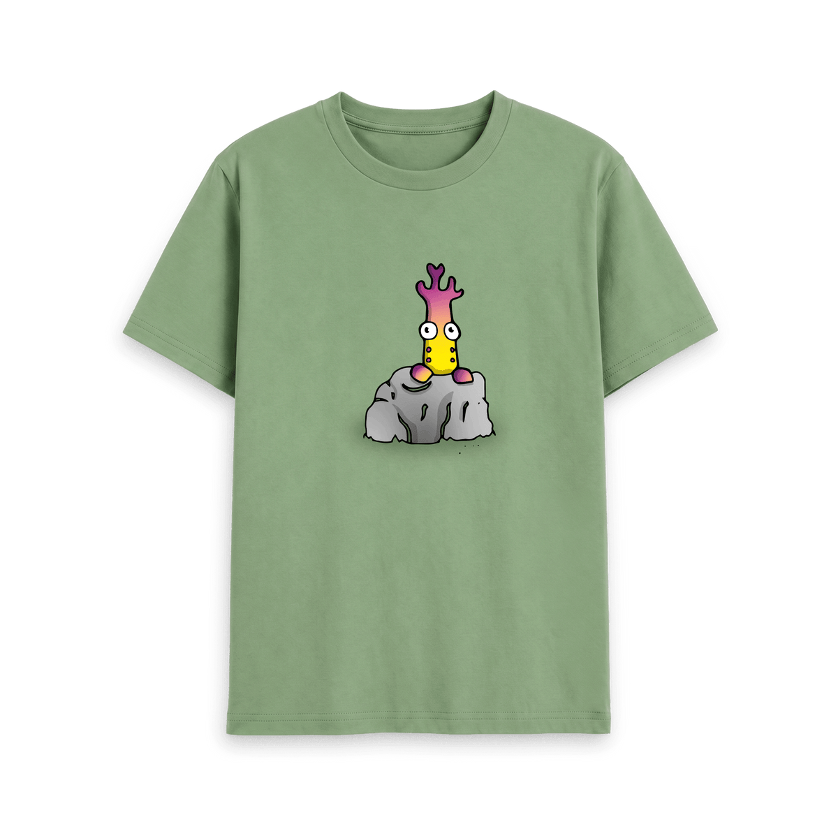 Sage Printed T-shirt Front