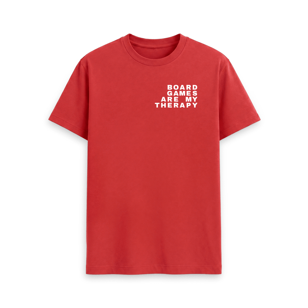 Red Printed T-shirt Front