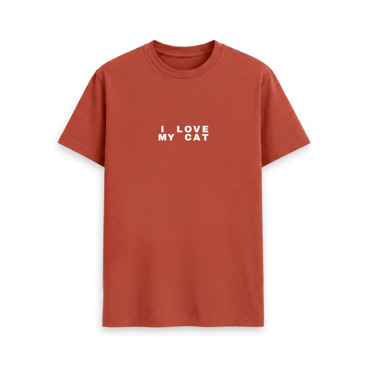 Rust Printed T-shirt Front