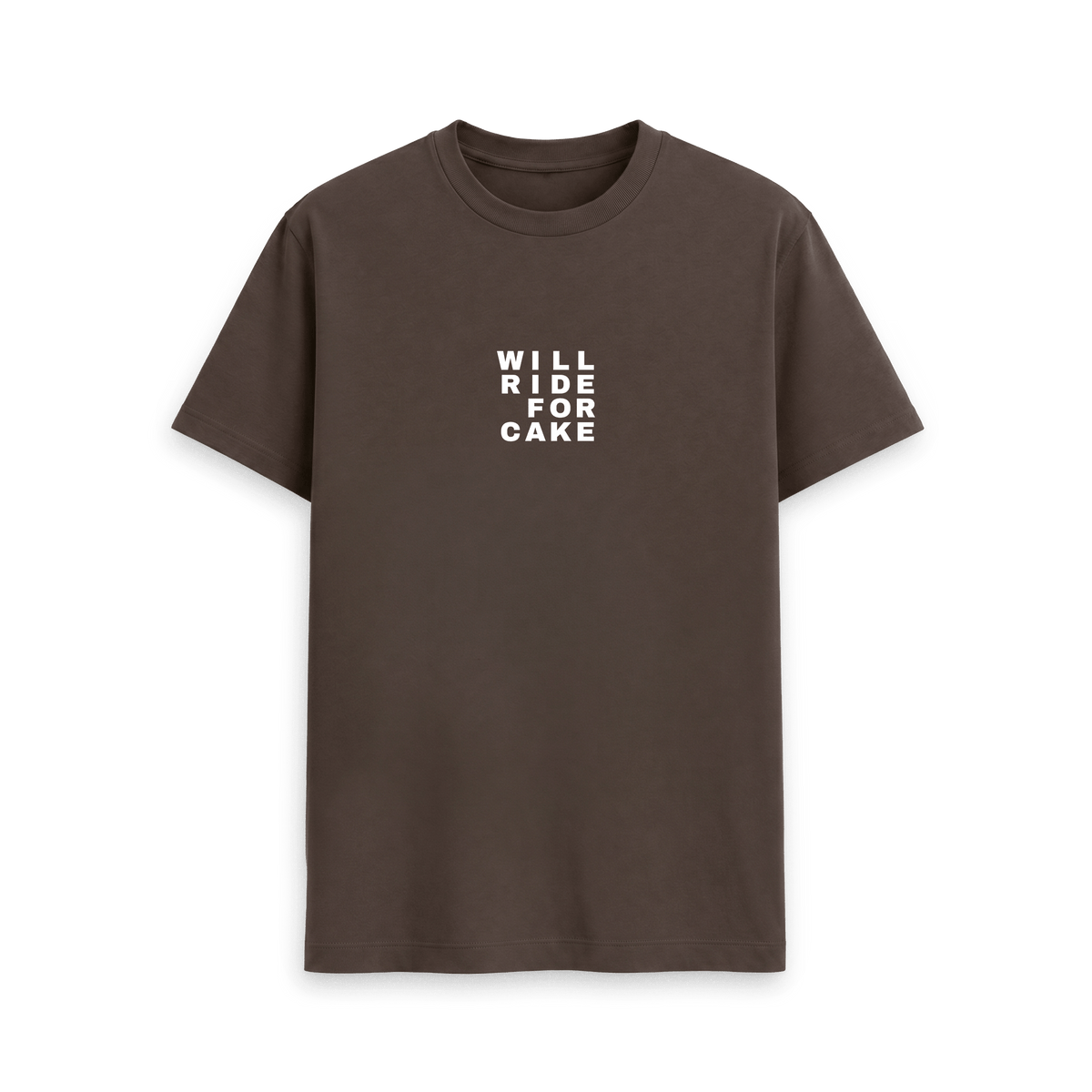 Chocolate Printed T-shirt Front