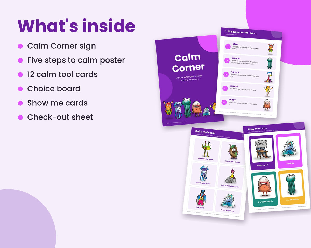 Complete Printables Bundle: All 16 Feelings Packs (Printable PDF Download)