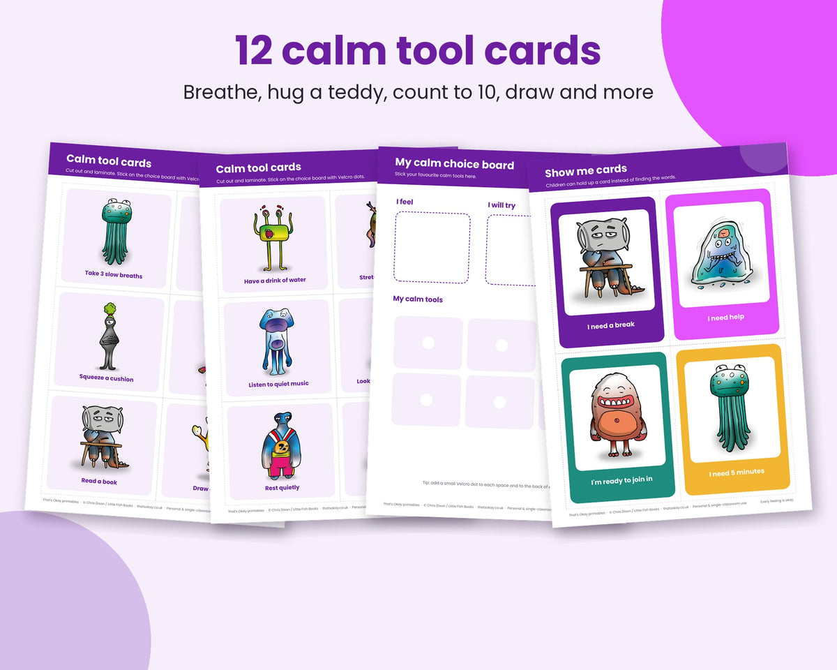 Calm Corner Kit (Printable PDF Download)
