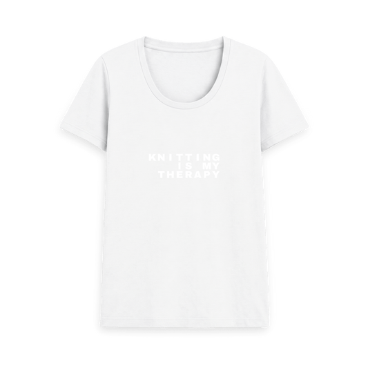 White Printed T-shirt Front