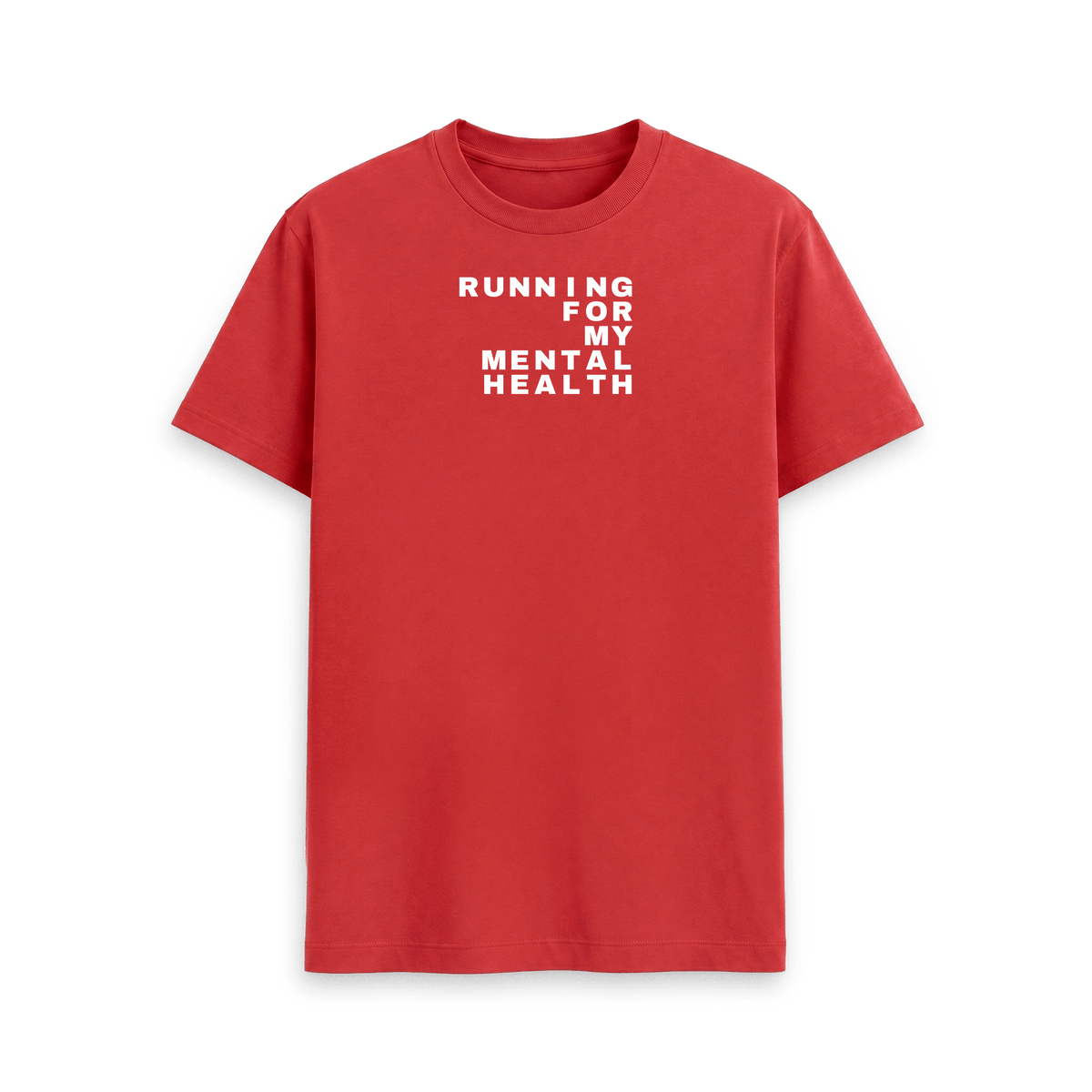 Red Printed T-shirt Front