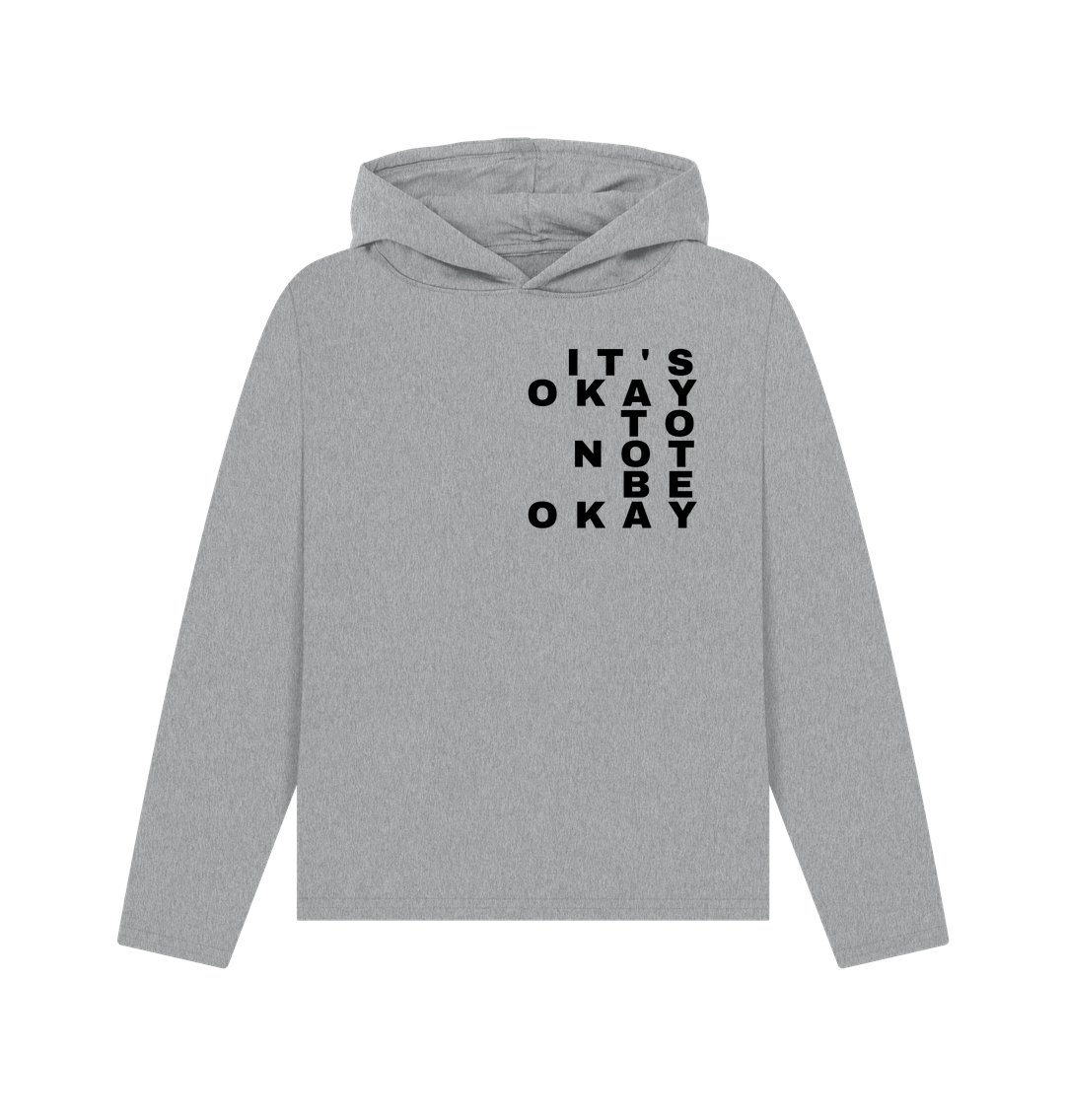 Athletic Grey Printed Hoody Front