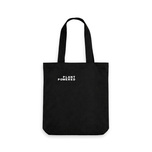 Black Printed Bag Front